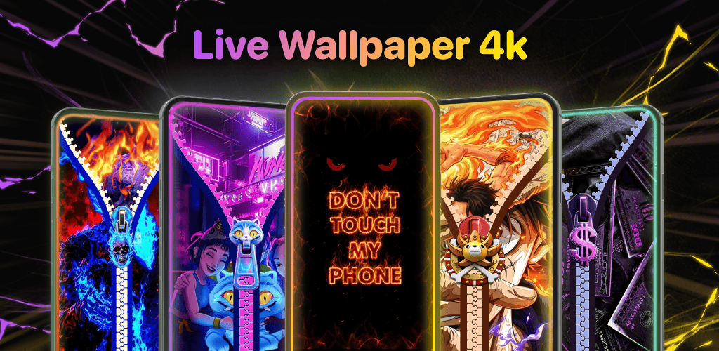Live Wallpaper 4K theme lineup banner